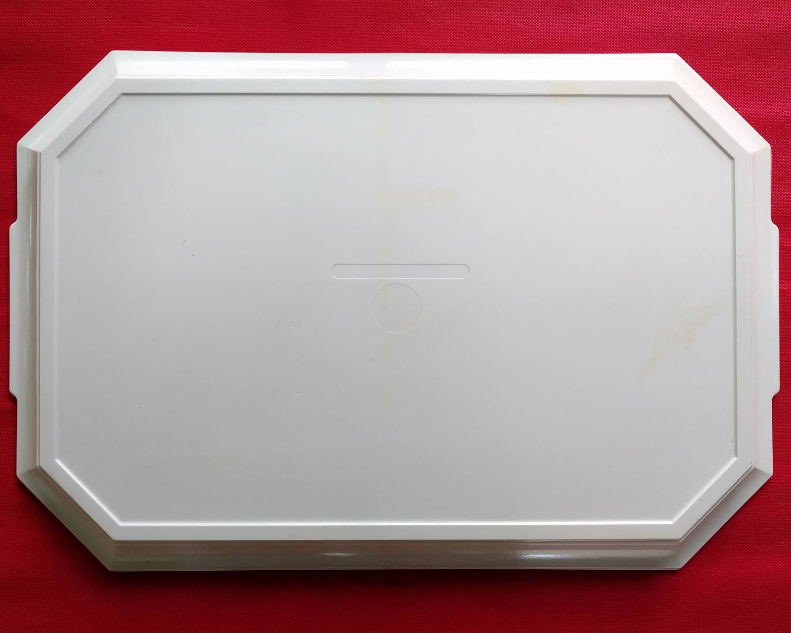 Mallard Ducks Tray Beige Melamine w/ John J. Audubon Print Graphics