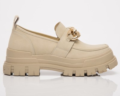 

Женские лоферы Buffalo Wmns Aspha Loafer Chain кремовый, Бежевый, Buffalo Wmns Aspha Loafer Chain