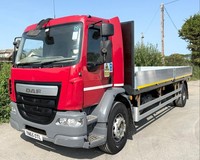 2015 DAF LF55,250 NEW BUILD ALLOY SCAFFOLD DOUBLE DROPSIDE 18 TON EURO-6 U-LEZ