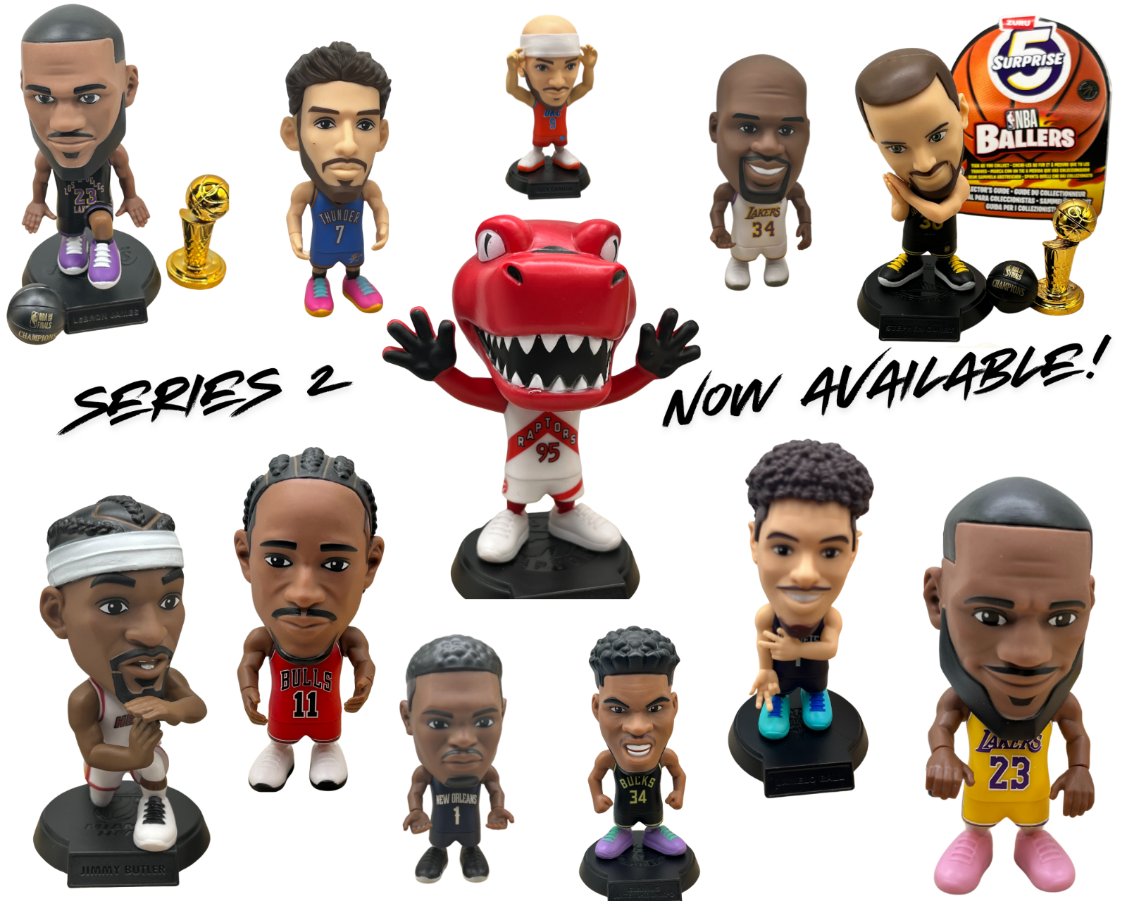 Amazon.co.jp: 5 Surprise最新NBA Ballers Series 2 ボーラーズ