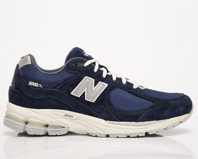 

New Balance 2002R Мужские темно-синие низкие повседневные спортивные кроссовки для образа жизни, Синий, New Balance 2002R