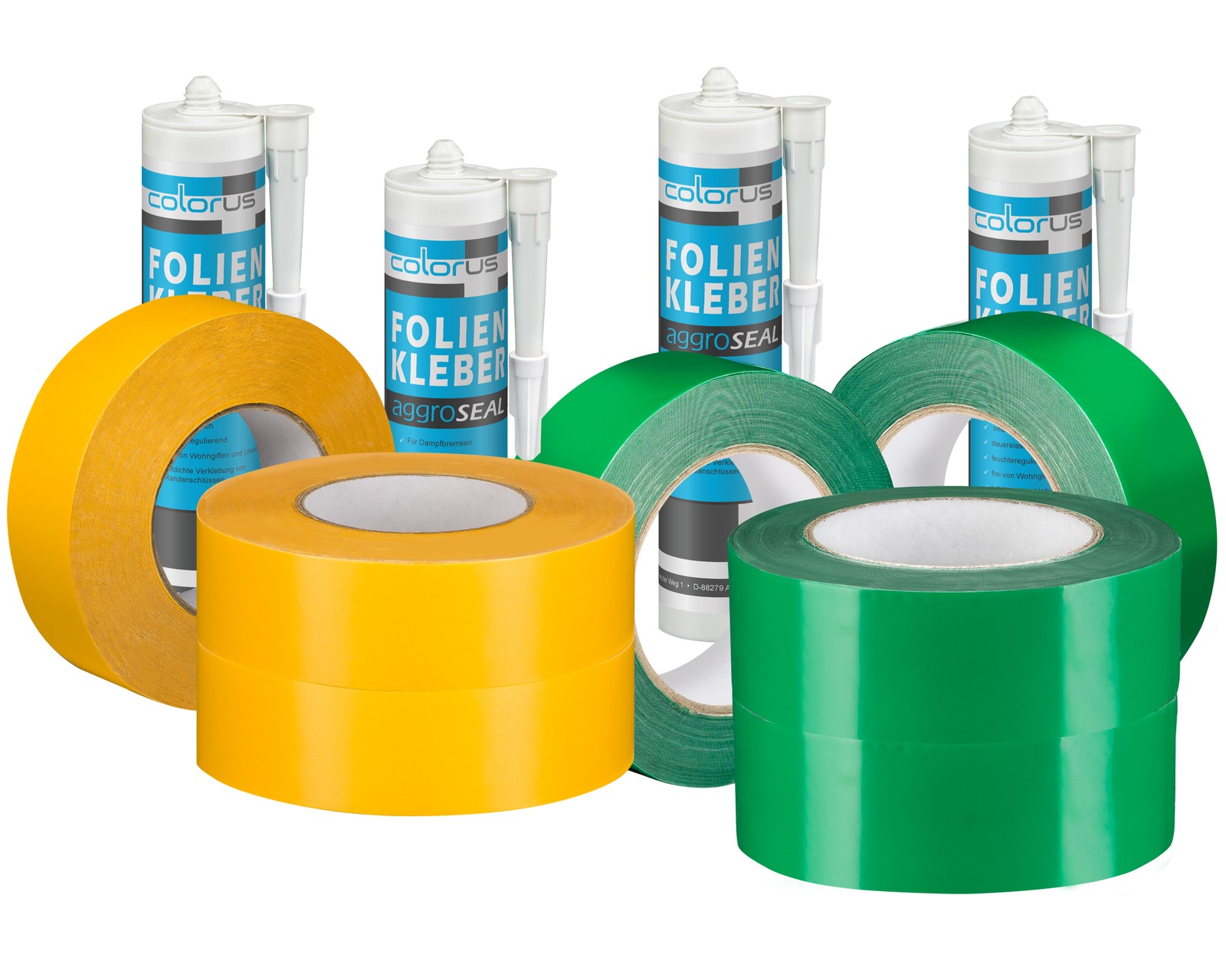 Profi Klebeband Dampfbremse Dampfsperre Dampfsperrfolie Folien Dichtkleber Set