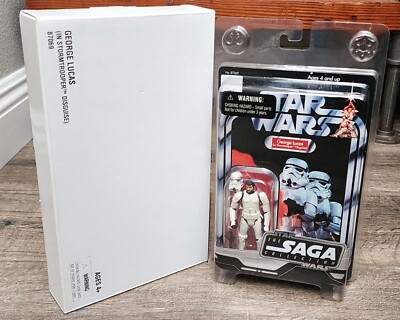 Star Wars 2006 Hasbro George Lucas Stormtrooper in Disguise *NEW #87069