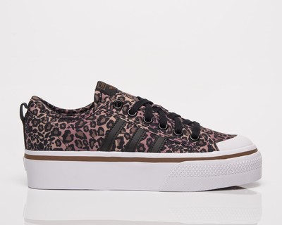 

adidas Originals Wmns Nizza Platform Women core black/cloud white/wild brown, Черный, adidas Originals Wmns Nizza Platform