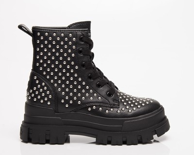 

Buffalo Wmns Aspha RLD PIN Laceup Женщины черный, Buffalo Wmns Aspha RLD PIN Laceup