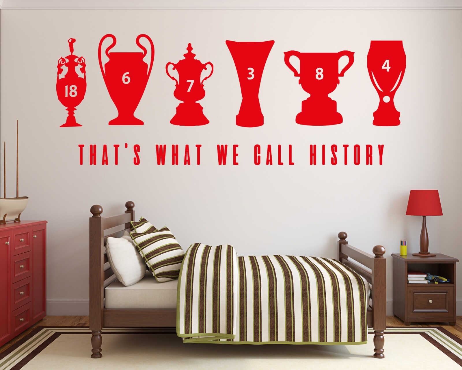 Liverpool Decal Set Liverpool Fc Wall Sticker Personalised Shirt