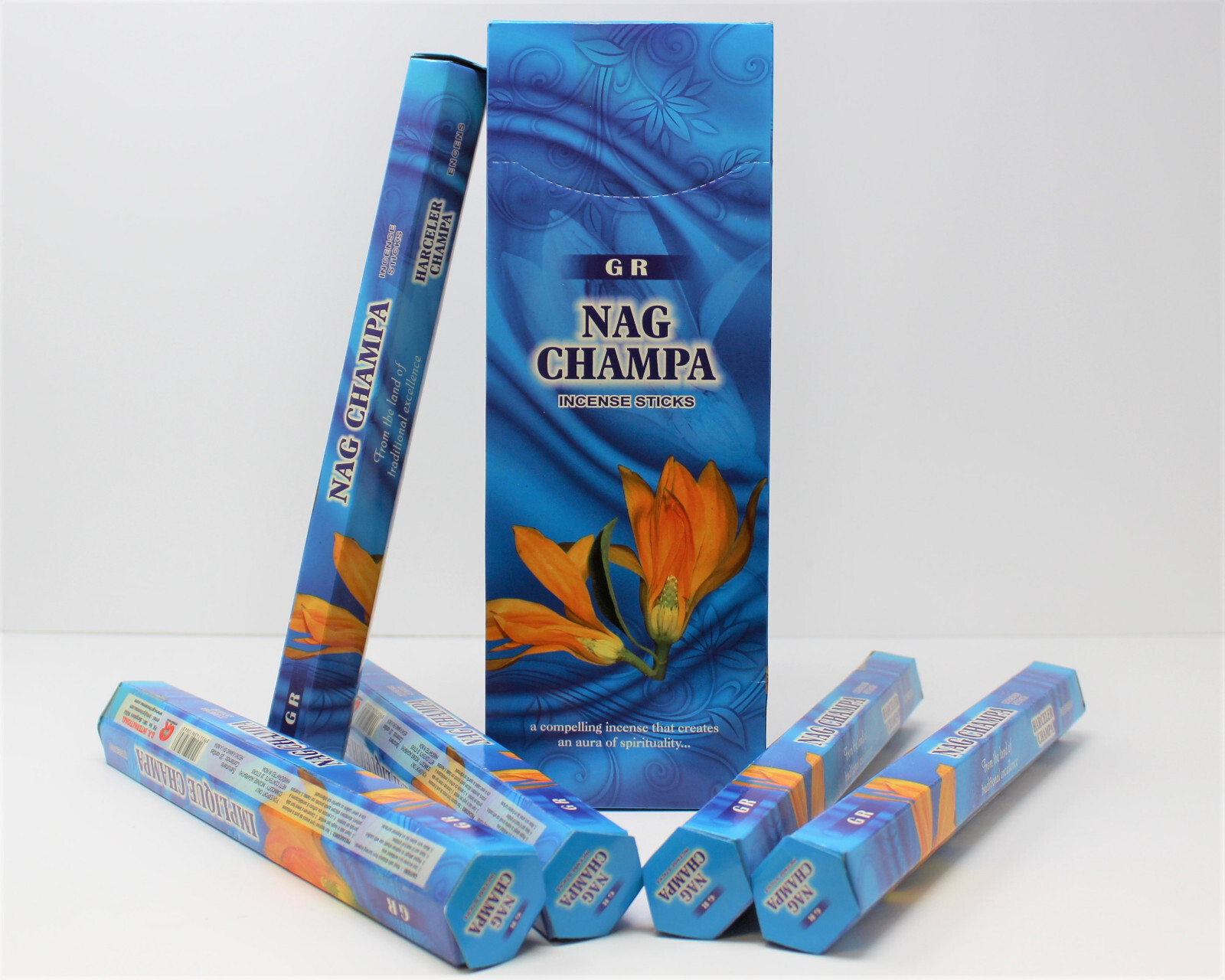 1箱500円 Supreme Incense Nag Champa 2033 Satya Sai Baba Nag Champa Incense, 250 Gram, Hand-Rolled