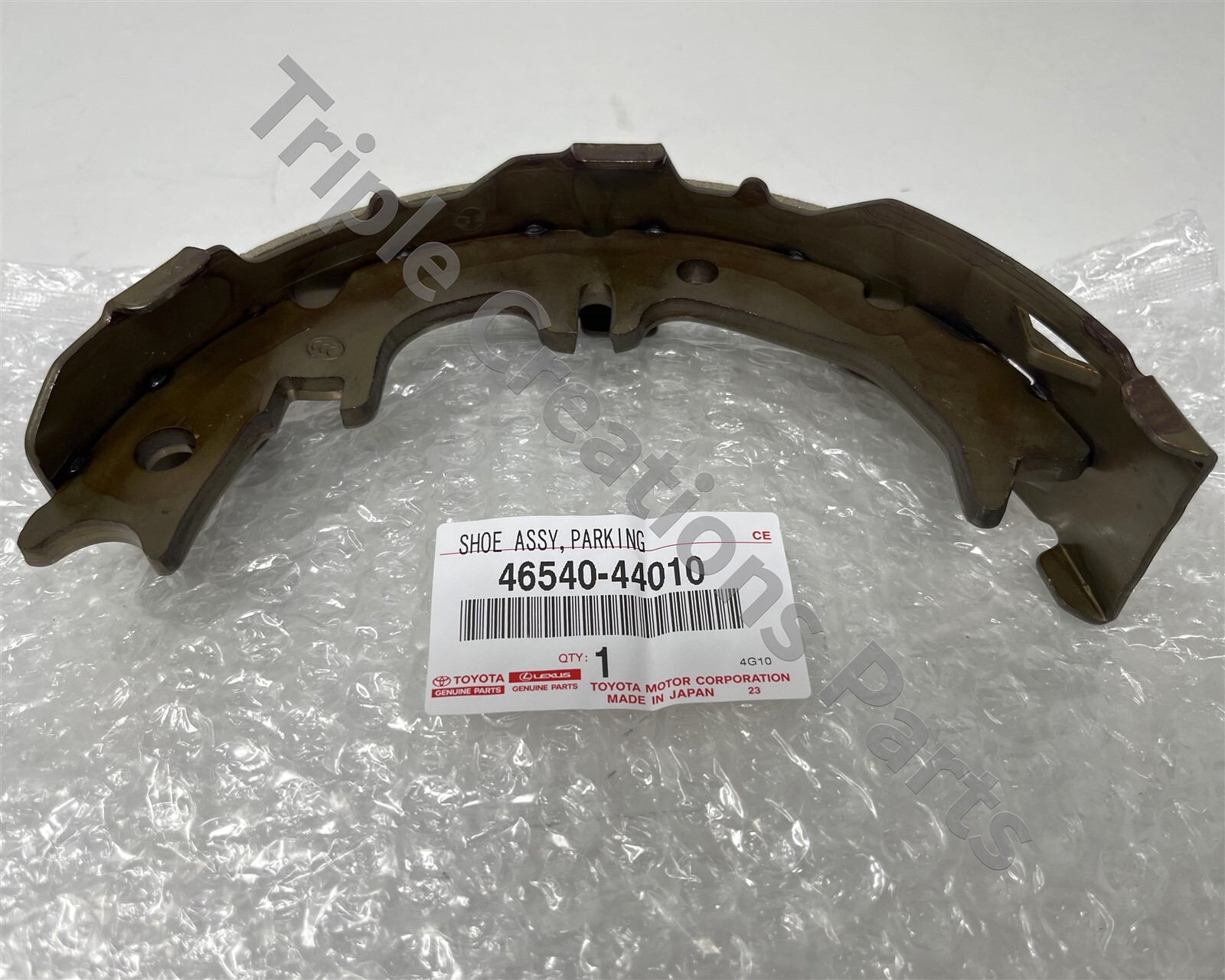 baruchan40 TOYOTA GENUINE 46540-44010 SHOE ASSY, PARKING BRAKE NO.1 RH
