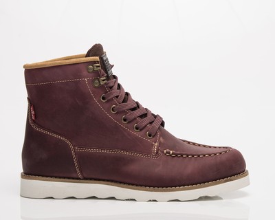 

Мокасины Levis Darrow Мужские темно-бордовые, Красный, Levi's Darrow Moccasin Boots
