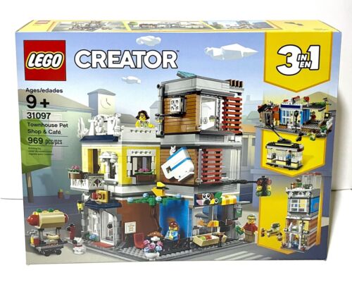 LEGO 31097 Creator Townhouse Pet Shop & Cafe Modular Brand NEW Sealed RETIRED