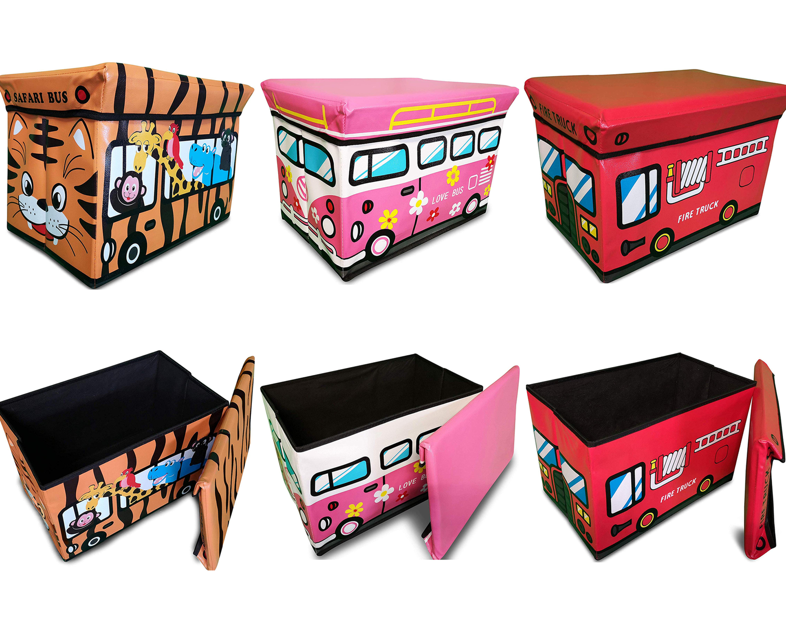 Spielzeugkiste mit Deckel Kinder Aufbewahrungsbox Kinder Spielzeug