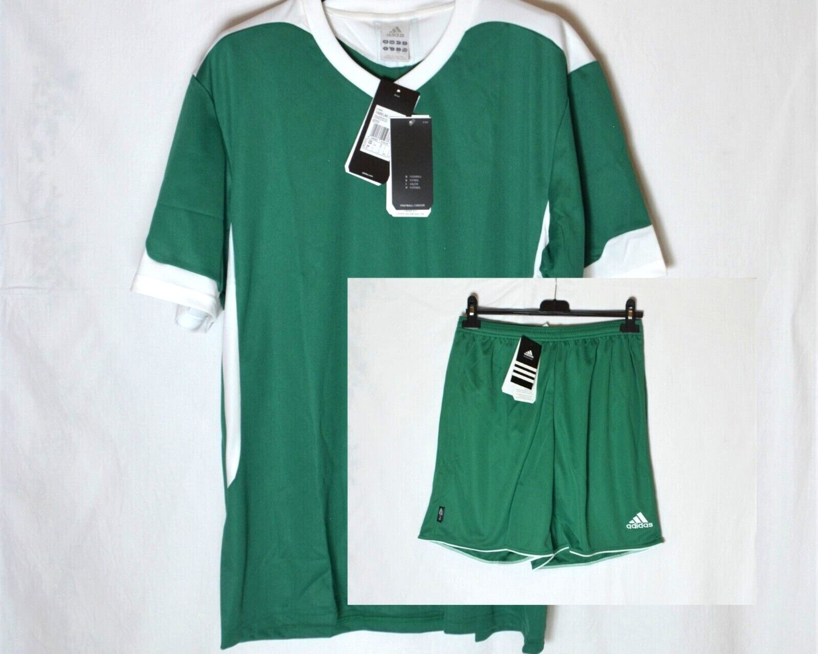 Adidas Mens Football Sports T-Shirt&Shorts Sz L Soccer Adidas Mens Football Sports T-Shirt&Shorts Sz L Soccer
