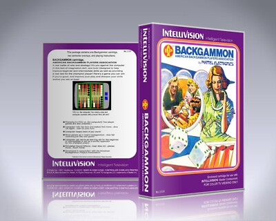 Intellivision UGC - NO GAME - ABPA Backgammon