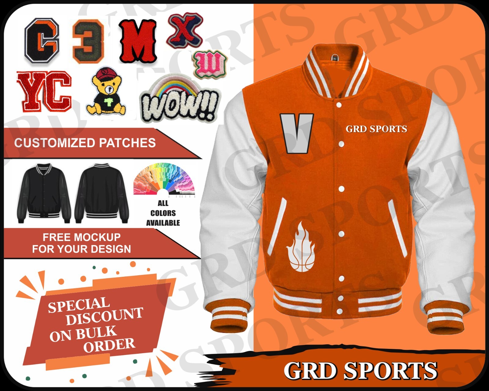 ★人気★【MLB】★Varsity Fleece Logo Unstructure Ball Ca.p★ Custom Varsity Letterman Baseball Jacket Personalize