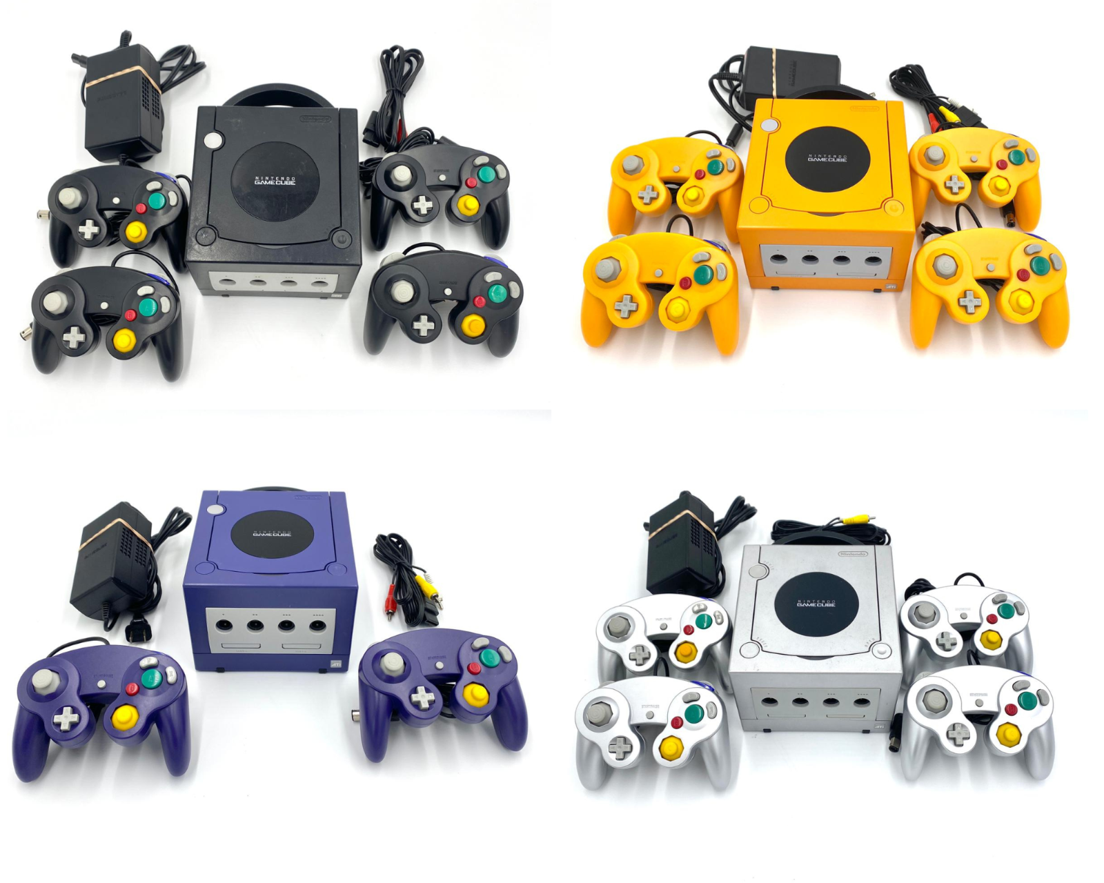 Nintendo Gamecube Console NGC Console+ UP to 4 Controllers +