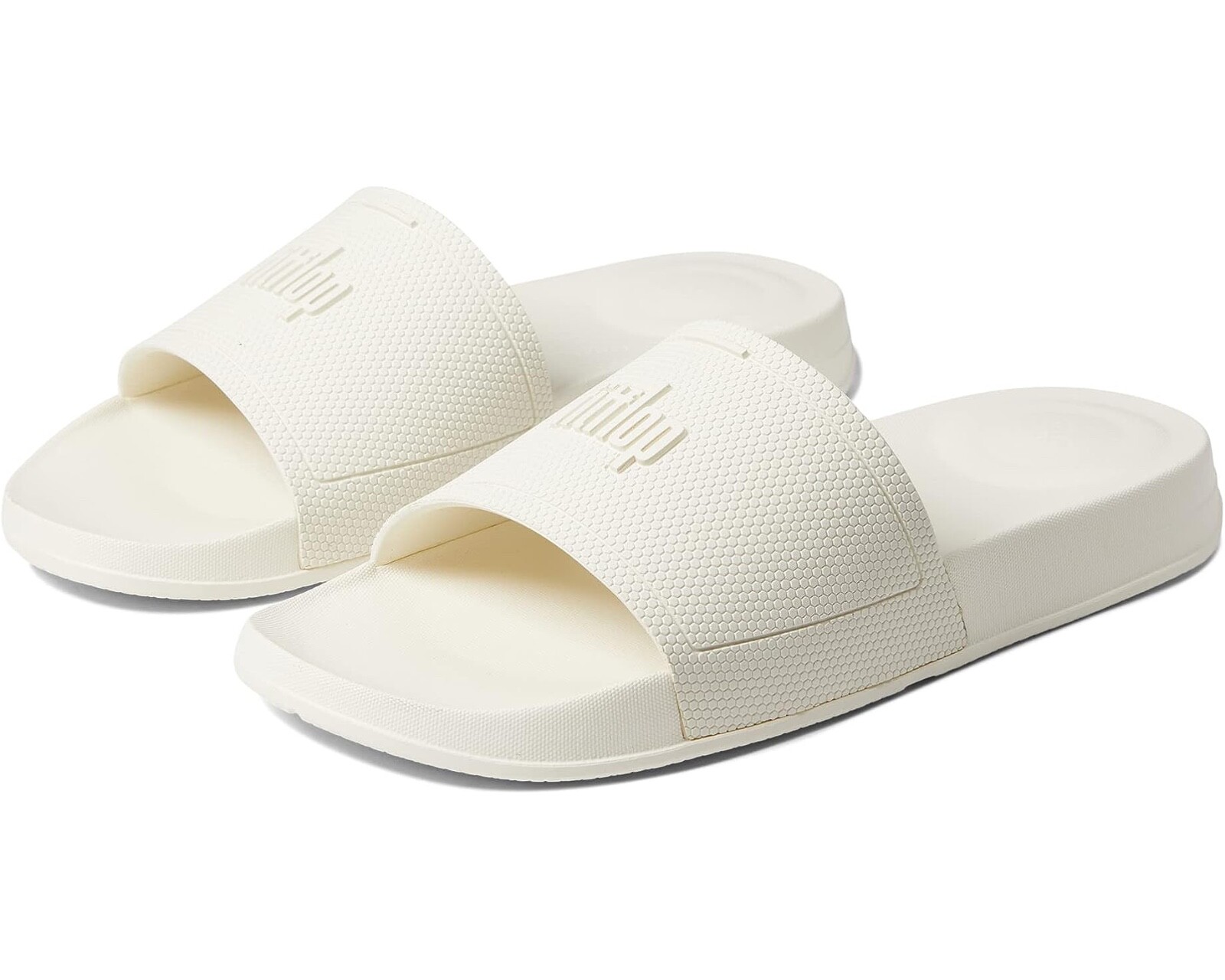 ◆Fitflop◆ [I-CUSHION] White Women's Flip Flops Women's Iqushion Rubber-Tpu Flip-Flop-Back-Straps | FitFlop US