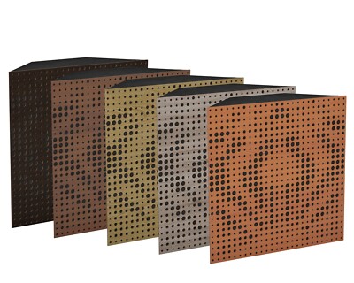 (4 Pack) 50x50x10cm Corner Acoustic Bass Trap ''Universe'', [front - laminated] SL