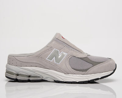 

New Balance 2002R Mule Мужские дождевые облака/мраморные головы, Grey, New Balance 2002R Mule