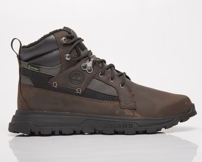 

Мужские непромокаемые темно-коричневые ботинки Timberland Treeline Mid, Коричневый, Timberland Treeline Waterproof Mid