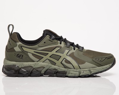 

Мужские кроссовки Asics Gel-Quantum 180 Olive Canvas Lichen Green Lifestyle, Зеленый, Asics Gel-Quantum 180