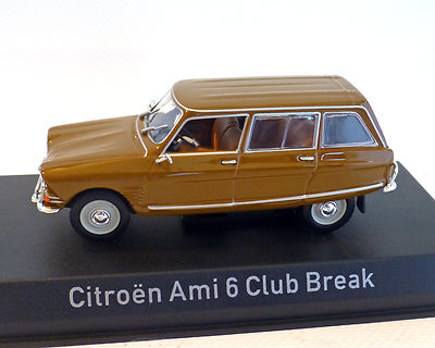 Citroen Ami 6 Estate Golden 1968 Norev 1:43