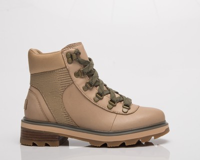 

Sorel Wmns Lennox Hiker STKD Водонепроницаемое женское каноэ/зеленый камень, Коричневый, Sorel Wmns Lennox Hiker STKD Waterproof