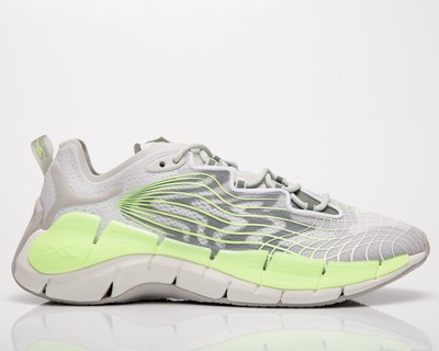 

Мужские низкие кроссовки Reebok Zig Kinetica II Pure Grey Neon Mint Harmony Green, Reebok Zig Kinetica II