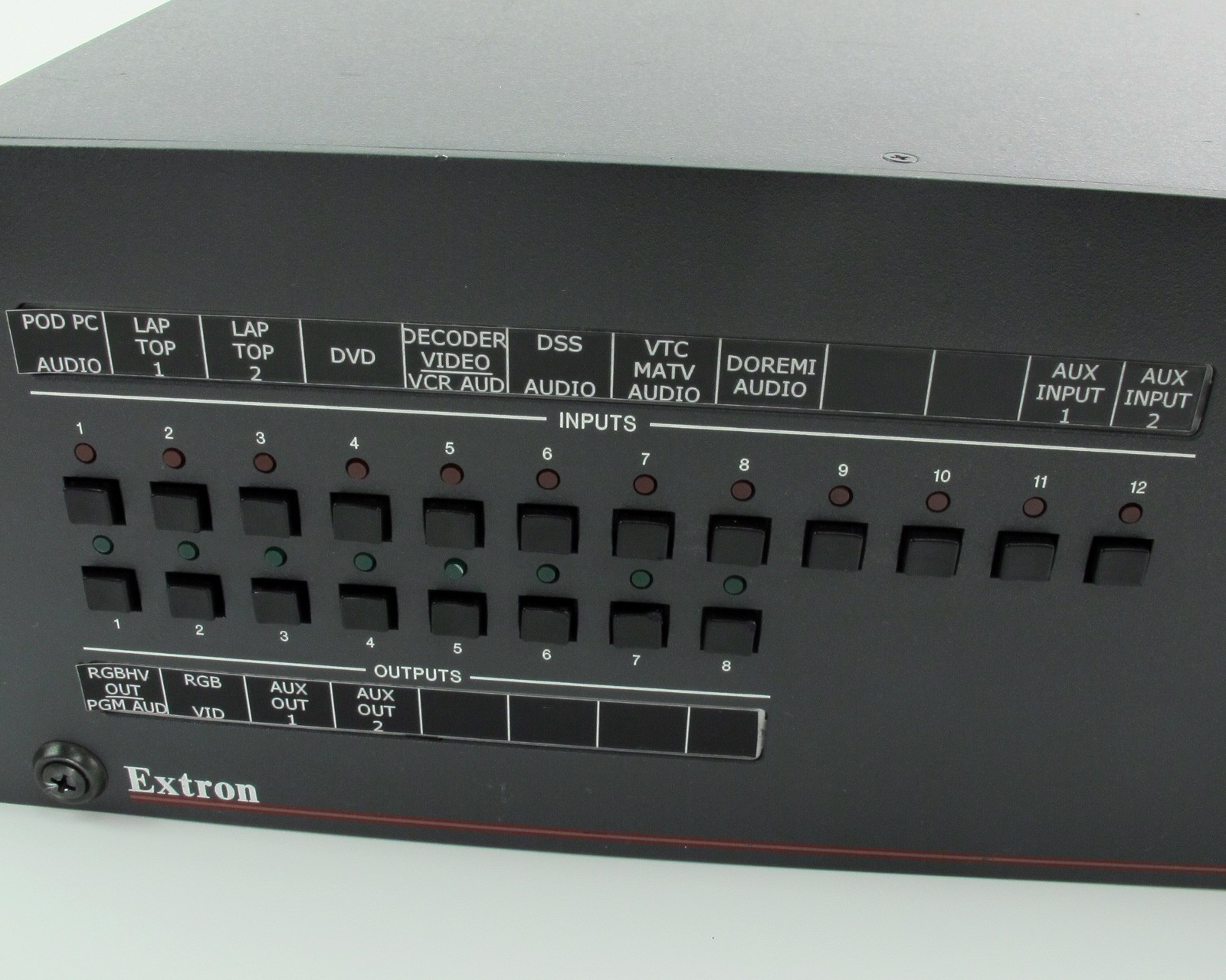 Extron 124HVA Crosspoint 300 Plus RGBHV Switch w/ DSVP