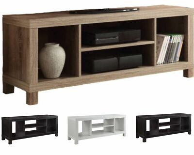 Entertainment Center 42" Tvs Wood Cube Media Console Table F