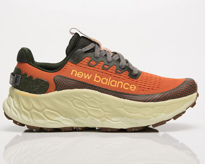 New Balance Fresh Foam X More Trail v3 Мужчины оранжевый/зеленый