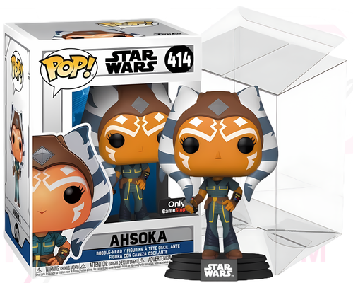 Star Wars Funko POP 414 Ahsoka Tano Vinyl Figure GAMESTOP