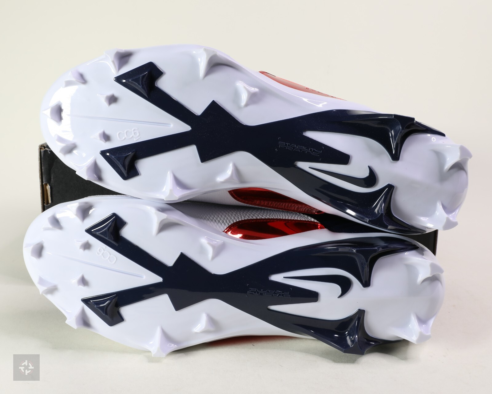 JORDAN NIKE JORDAN 12 MID ALPHA MENACE HOWARD BISONS PLAYER EXCLUSIVE FOOTBALL CLEATS