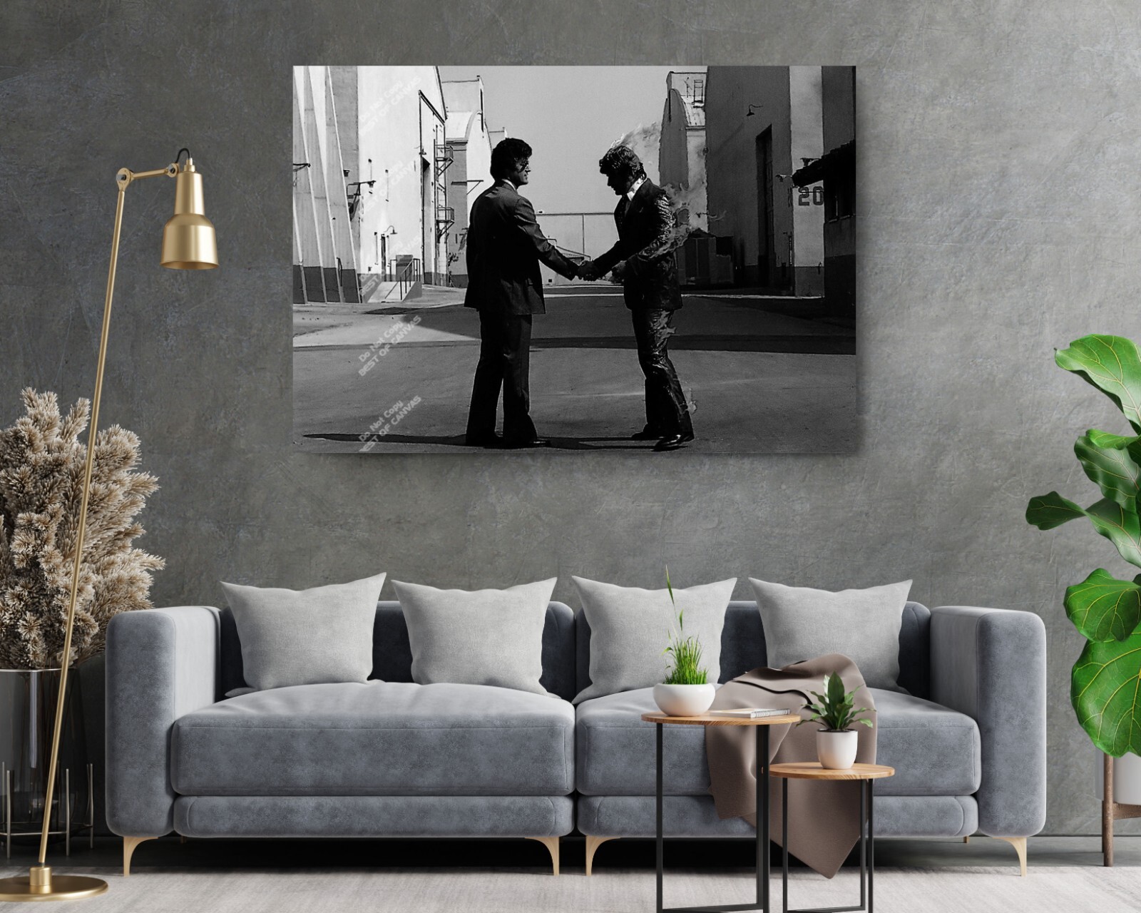 Pink Floyd I wish You Were Here Music Song Poster Canvas Print Art Décor Wall 
