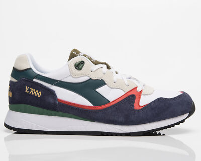 

Diadora Unisex V7000 Navy Men белый/классический темно-синий/темно-красный, Multicolor, Diadora Unisex V7000 Navy