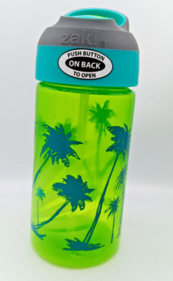 Tropical style water bottle. botella stilo tropical