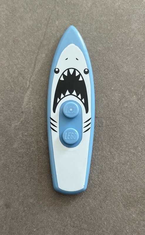 Lego Â®  Surfboards Wellenreiter Windsurfer 6075 90397 - Hai / Shark