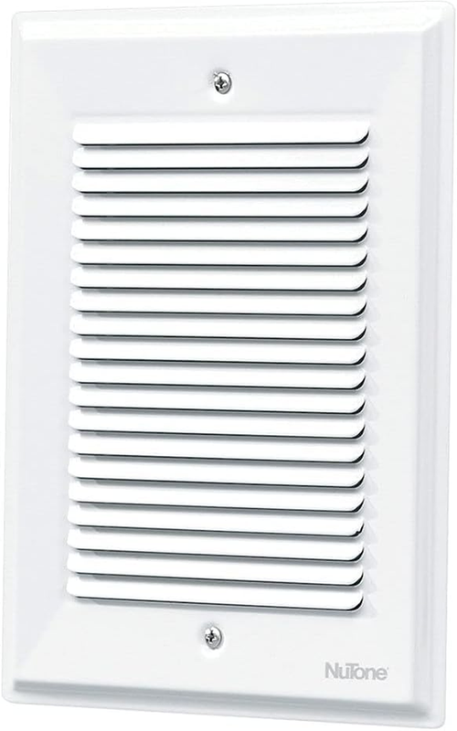 LA14WH Decorative Wired Paintable Two-Note Door Chime, White