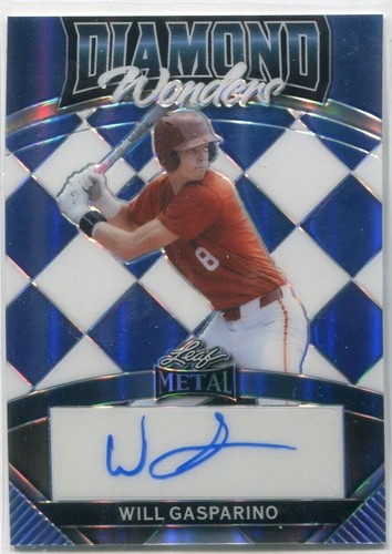 2024 Leaf Metal - Will Gasparino #DW-WG1
