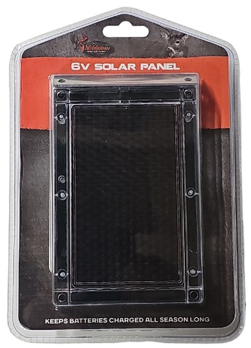 Wildgame Innovations 6V Solar Panel for Deer Feeders 6 Volt SP-6V1: NEW