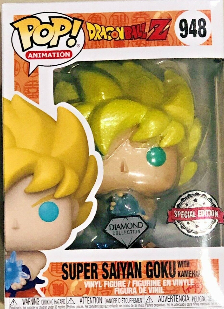 Funko Pop Vinyl DBZ Super Saiyan Goku With Kamehameha