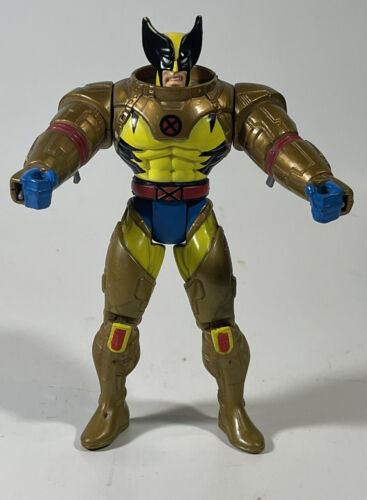Vintage 1995 Toy Biz Marvel X-Men Space Wolverine *No Helmet* 5” Figure Only