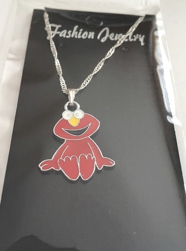 Elmo Style Child's Necklace Red Sesame Street