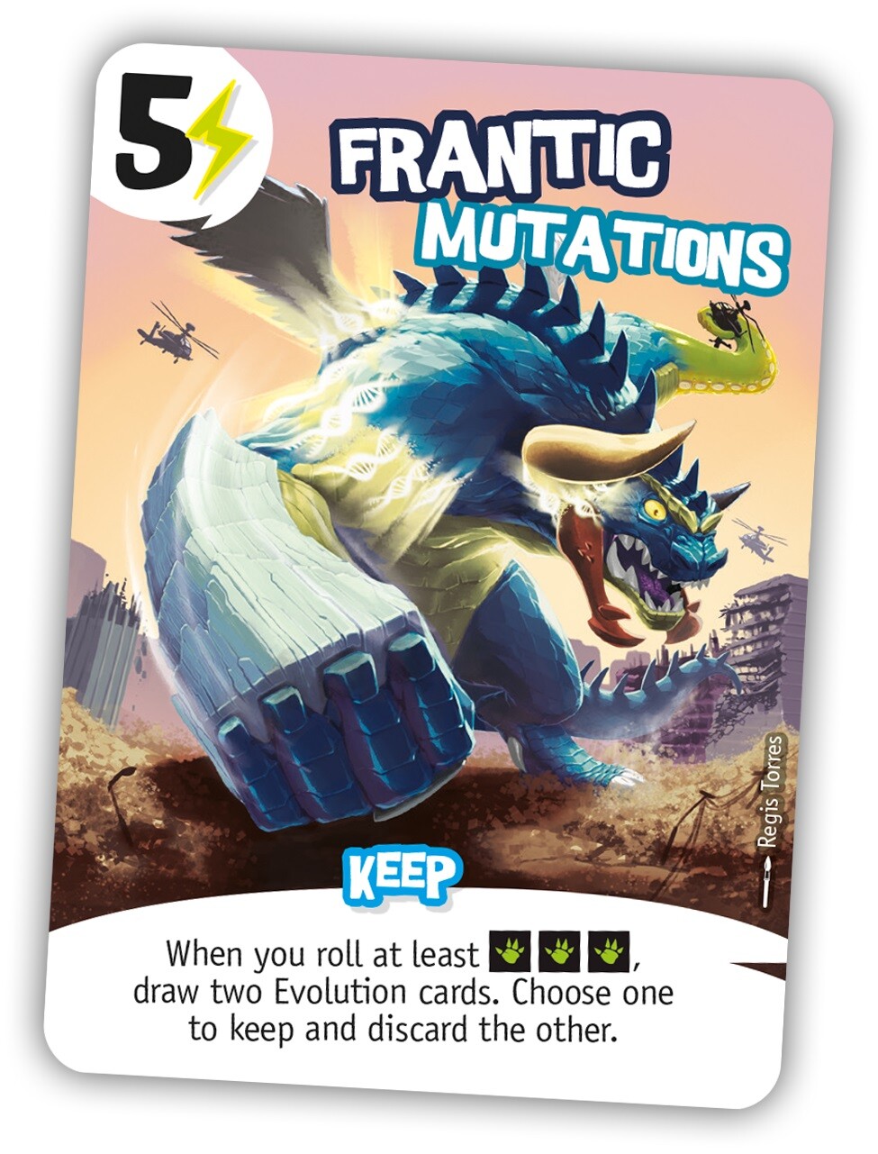 King of Tokyo: Frantic Mutations Promo Card | eBay