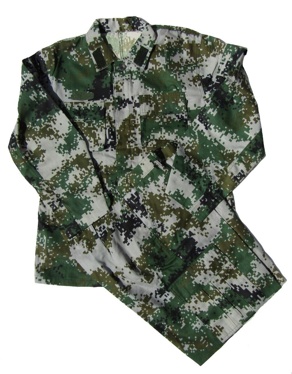Chinese Type 07 Woodland Camouflage Uniform size 185 104-108