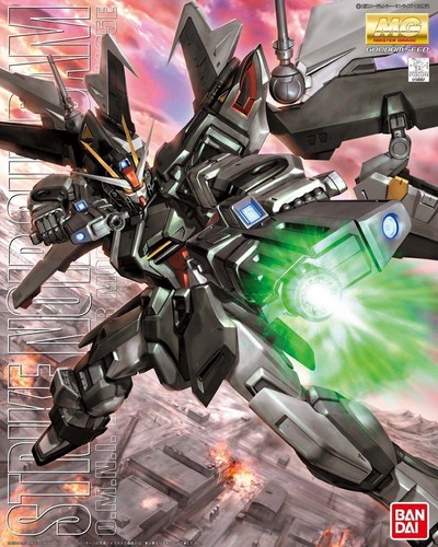 Bandai Gundam GAT-X105E Strike E Gundam (Strike Noir) MG 1