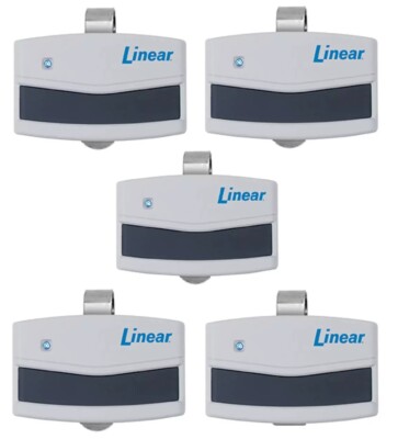 Mega Code / Linear MCT-1 (DNT00083) / MTR1 - MTS1 Remote Control 5-PACK DNT00091