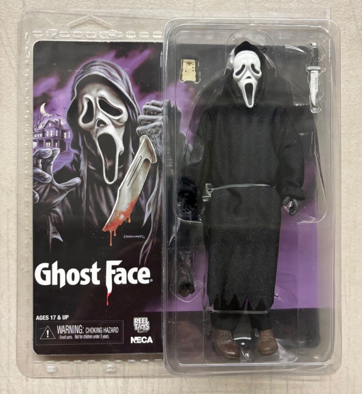 NECA Scream Ghost Face 8 Action Figure - ToyWiz