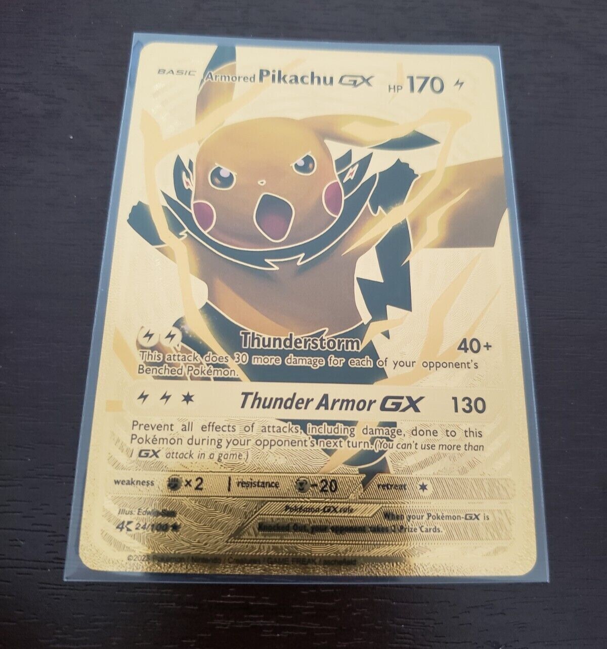 ピカチュウ (GX) ホロカード 300ダメージ ピカチュウ (GX