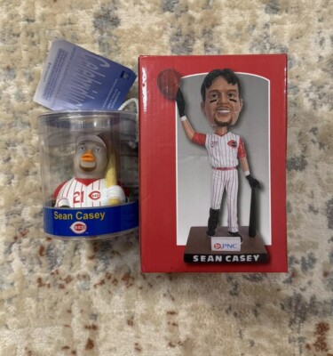 Sean Casey Cincinnati Reds SGA Bobblehead and CelebriDuck Lot