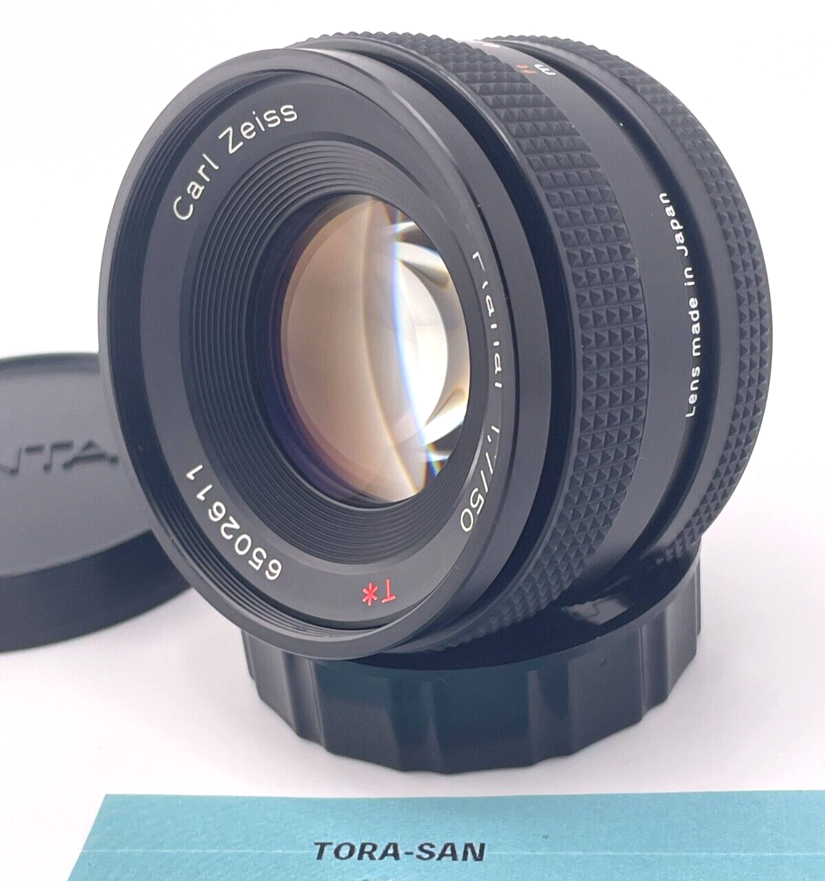 【良品】CONTAX Planar Carl Zeiss 1.7/50 AEJ Contax Carl Zeiss Planar 50mm 1.7 AEJ Standard Lens From